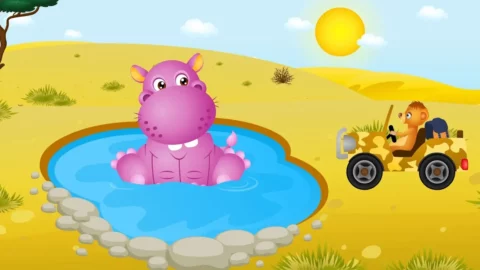 Bajka o zwierzętach afrykańskich dla dzieci 4-6 lat